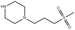 1-[3-(Methylsulfonyl)propyl]-piperazine2HCl Struktur