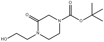 tert-butyl 4-(2-hydroxyethyl)-3-oxopiperazine-1-carboxylate