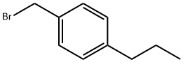 4-丙基溴苄, 91062-39-4, 结构式