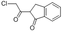 1-Indanone, 2-(chloroacetyl)- (7CI) Structure