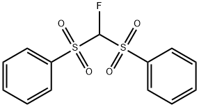 Fluorobis(phenylsulfonyl)methane 化学構造式