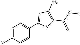 메틸3-아미노-5-(4-클로로페닐)티오펜-2-카르복실레이트