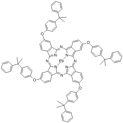 LEAD(II) TETRAKIS(4-CUMYLPHENOXY)- Structure