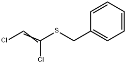 BENZYL1,2-DICHLOROVINYLSULPHIDE 结构式
