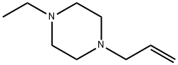 Piperazine, 1-ethyl-4-(2-propenyl)- (9CI) Struktur