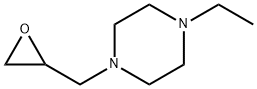 Piperazine, 1-(2,3-epoxypropyl)-4-ethyl- (7CI) 结构式