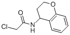 2-氯-N-(3,4-二氢-2H-1-苯并吡喃-4-基)乙酰胺, 91089-68-8, 结构式