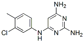 N4-(3-chloro-4-methyl-phenyl)pyrimidine-2,4,6-triamine 结构式