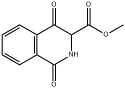3-甲酯基-1,2,3,4-四氢异喹啉-1,4-二酮 结构式