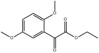 2,5-ジメトキシベンゾイルぎ酸エチル 化学構造式