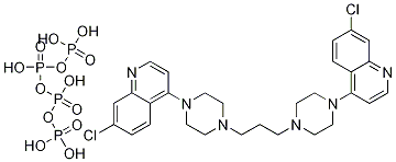 哌喹四磷酸,911061-10-4,结构式
