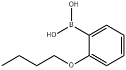 2-ブトキシフェニルボロン酸 化学構造式