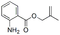 2-Propen-1-ol,2-methyl-,2-aminobenzoate(9CI) 结构式