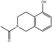 2-ACETYL-5-HYDROXY-1,2,3,4-TETRAHYDROISOQUINOLINE,91133-00-5,结构式