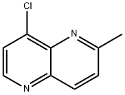 8-Chloro-2-Methyl-1,5-naphthyridine Struktur