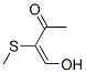 3-Buten-2-one, 4-hydroxy-3-(methylthio)-, (E)- (9CI),91157-87-8,结构式