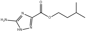 1H-1,2,4-Triazole-3-carboxylicacid,5-amino-,3-methylbutylester(9CI),91163-35-8,结构式