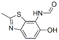 Formamide, N-(6-hydroxy-2-methyl-7-benzothiazolyl)- (7CI) 化学構造式