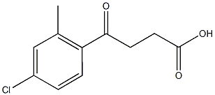 4-(4-CHLORO-2-METHYLPHENYL)-4-OXOBUTYRIC ACID,91193-36-1,结构式