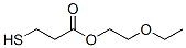 3-Mercaptopropionic acid 2-ethoxyethyl ester Structure