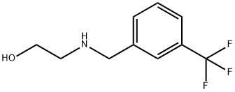 2-(3-TrifluoroMethyl-benzylaMino)-ethanol Structure