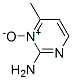 2-Pyrimidinamine, 4-methyl-, 3-oxide (9CI),91233-73-7,结构式