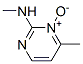 91233-74-8 2-Pyrimidinamine, N,4-dimethyl-, 3-oxide (9CI)
