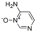 4-Pyrimidinamine, 3-oxide (9CI) 结构式