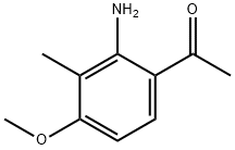 2-甲基-3-氨基-4-乙酰基苯甲醚, 912347-94-5, 结构式