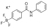 POTASSIUM [4-(PHENYLAMINOCARBONYL)PHENYL]TRIFLUOROBORATE Structure