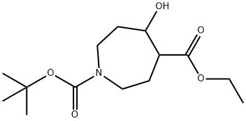 1-tert-Butyl 4-ethyl 5-hydroxyazepane-1,4-dicarboxylate