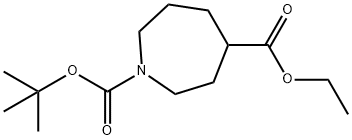 1-tert-butyl azepane-1,4-dicarboxylate 4-ethyl ester|1-叔丁氧羰基-氮杂环庚烷-4-羧酸乙酯