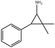 Cyclopropylamine,  2,2-dimethyl-3-phenyl-  (7CI) Structure