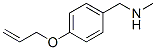 N-[4-(ALLYLOXY)BENZYL]-N-METHYLAMINE,91245-89-5,结构式