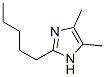 1H-Imidazole,  4,5-dimethyl-2-pentyl- Struktur