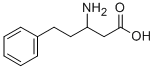 3-AMINO-5-PHENYL-PENTANOIC ACID Struktur