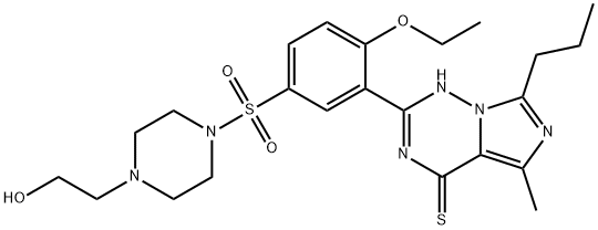 羟基硫代伐地那非, 912576-30-8, 结构式