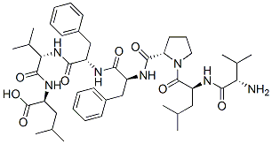 valyl-leucyl-prolyl-phenylalanyl-phenylalanyl-valyl-leucine Structure