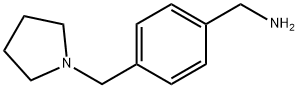 4-(PYRROLIDIN-1-YLMETHYL)BENZYLAMINE Structure