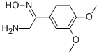 (Z)-2-氨基-1-(3,4-二甲氧基苯基)乙-1-酮肟, 912762-76-6, 结构式