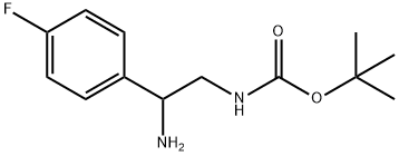 912762-88-0 [2-氨基-2-(4-氟-苯基)-乙基]-氨基甲酸叔丁酯
