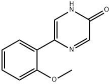 5-(2-METHOXY-PHENYL)-1H-PYRAZIN-2-ONE, 912763-39-4, 结构式