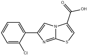 912770-05-9 6-(2-CHLORO-PHENYL)-IMIDAZO[2,1-B]THIAZOLE-3-CARBOXYLIC ACID