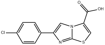 912770-34-4 6-(4-クロロフェニル)イミダゾ[2,1-B][1,3]チアゾール-3-カルボン酸