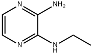 2-アミノ-3-(エチルアミノ)ピラジン 化学構造式