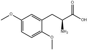 2,5-二甲氧基-DL-苯丙氨酸 结构式