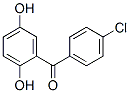 (4-CHLOROPHENYL)(2,5-DIHYDROXYPHENYL)METHANONE 结构式