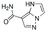 1H-Imidazo[1,2-b]pyrazole-7-carboxamide(9CI) 化学構造式