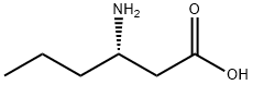 (S)-3-氨基己酸, 91298-66-7, 结构式