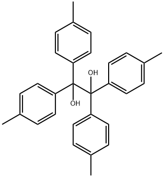 1,1,2,2-四(4-甲基苯基)-1,2-乙二醇,913-86-0,结构式